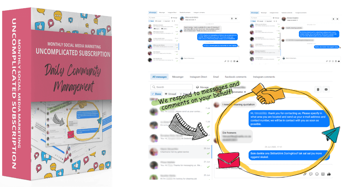 Social Media Package Daily Community Management