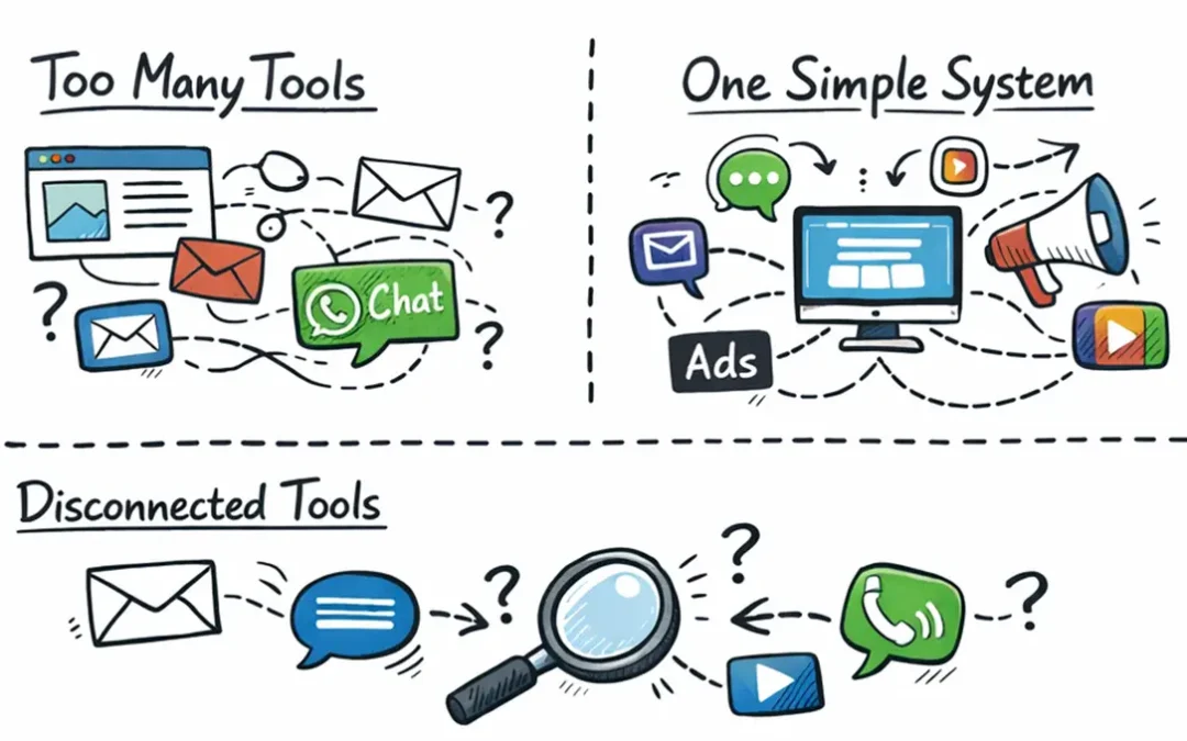 Too Many Tools? Why You Need an All-in-One Business System
