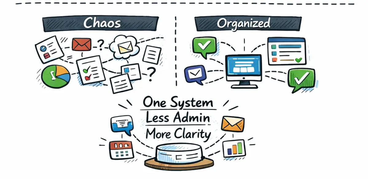 With an all-in-one system