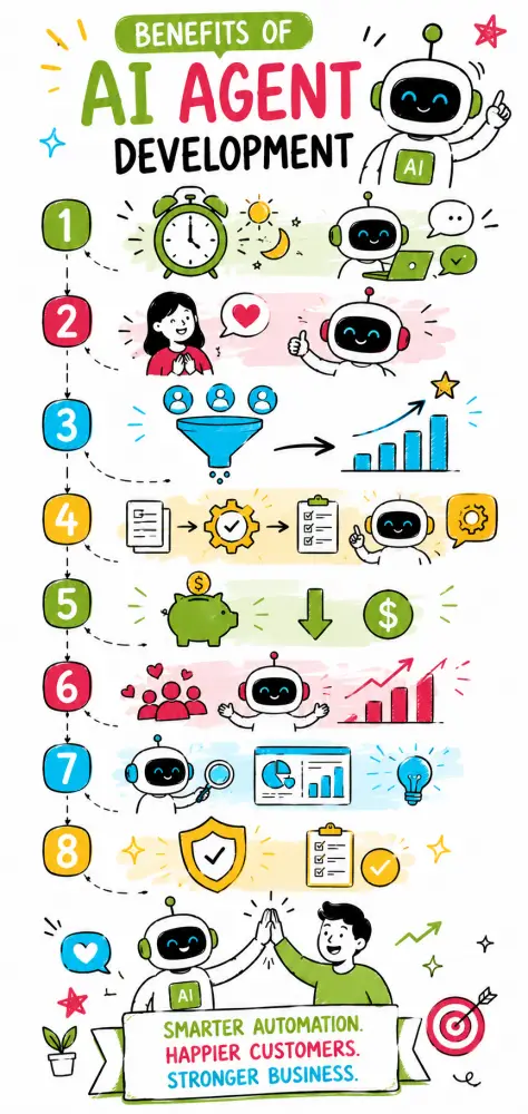 Benefits of AI Agent Development